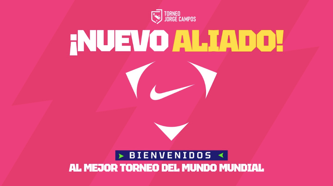 Nike es el nuevo aliado del Torneo Jorge Campos