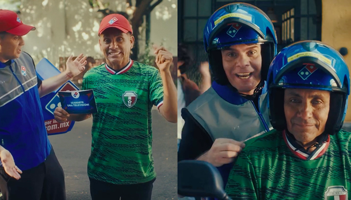 Jorge Campos y Christian Martinoli protagonizan nueva campaña de Domino’s Pizza