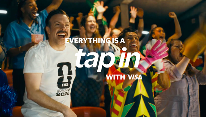 Campos, Ted Lasso y Haaland en la campaña global de Visa